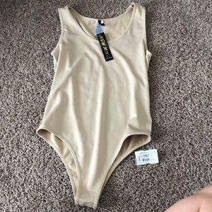 Tan bodysuit